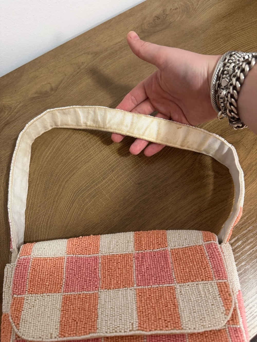 Altered state beaded bag - Picture 5 of 11